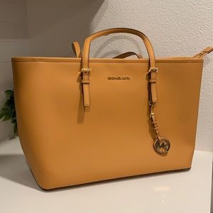 Michael Kors Camel Colored Large Leather Tote